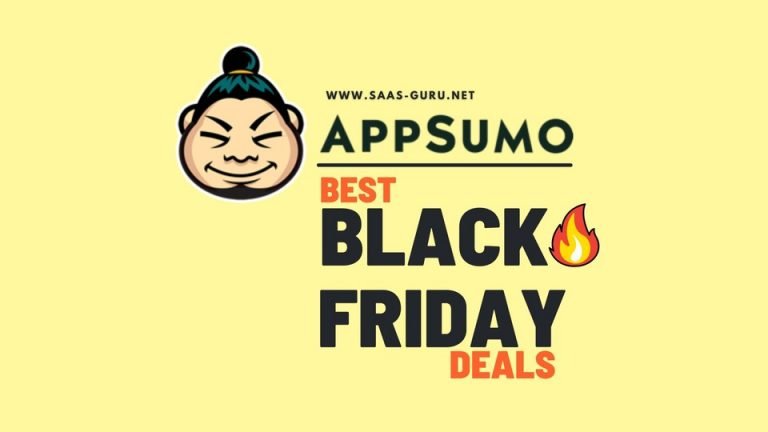 Best appsumo black friday deals
