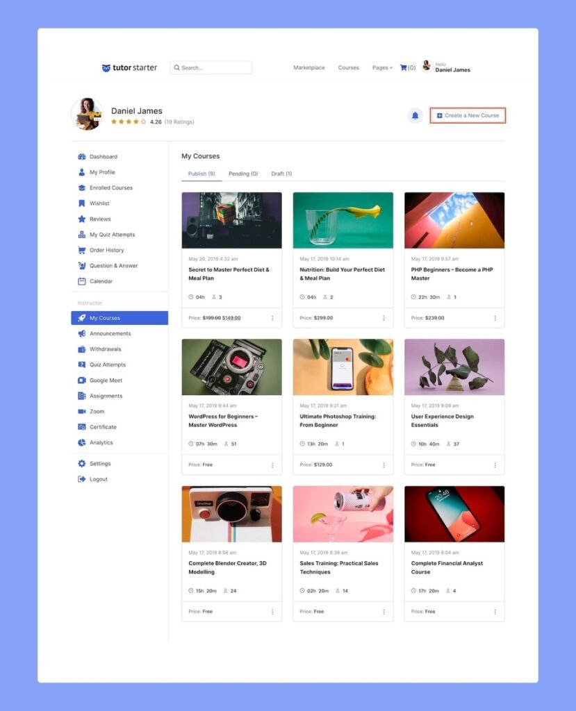 Best WordPress LMS Plugin