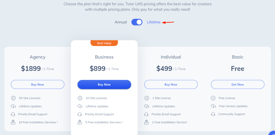Tutor LMS WordPress LMS Plugin Lifetime Deals