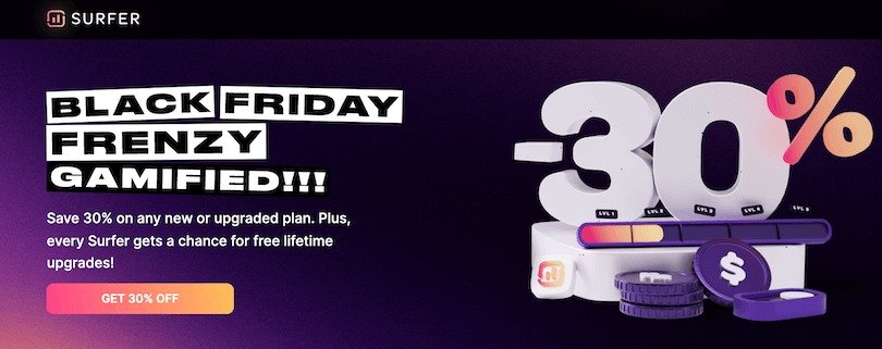surferseo black friday deal